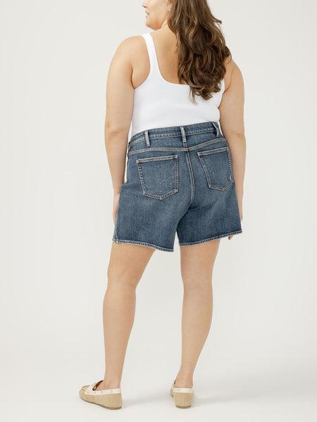 Suki Mid Rise Long Shorts