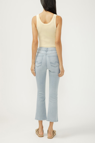 Suki Mid Rise Luxe Stretch Kick Flare Jeans