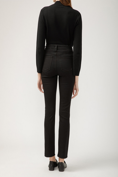 Avery High Rise Straight Leg Luxe Stretch Jean