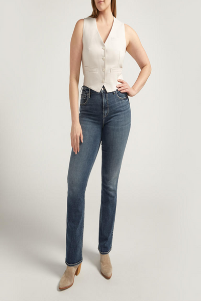 Avery High Rise Slim Boot Jean