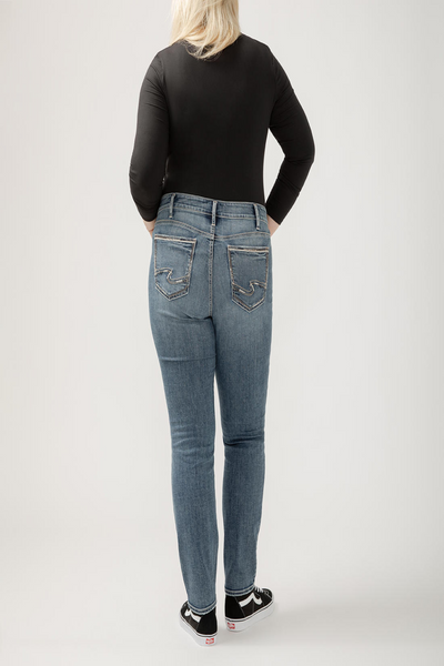 Suki Mid Rise Straight Leg Jean