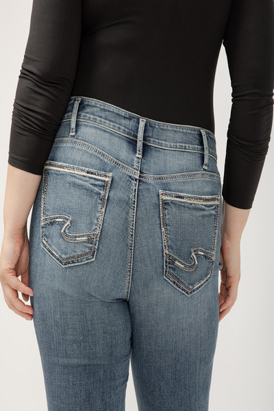 Suki Mid Rise Straight Leg Jean