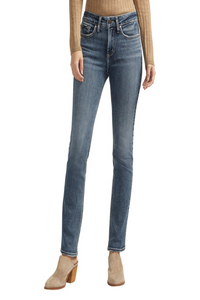 Suki Mid Rise Straight Leg Jean