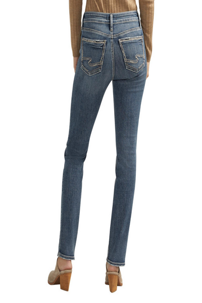 Suki Mid Rise Straight Leg Jean