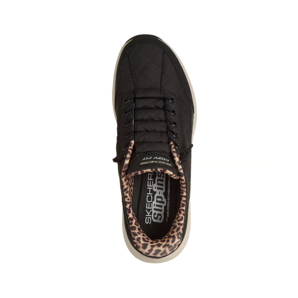 Skechers Slip-ins: Contour Foam - Cozy Fit Leopard Dream