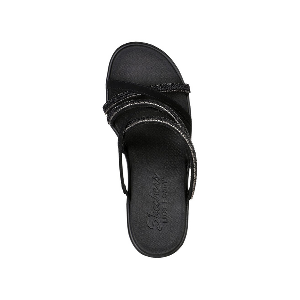 Skechers Rumble On-Night Out Wedge Sandal