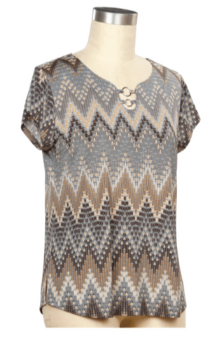 Cascade Falls Chevron Top
