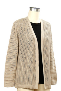 Amaya Crochet Sweater Cardigan