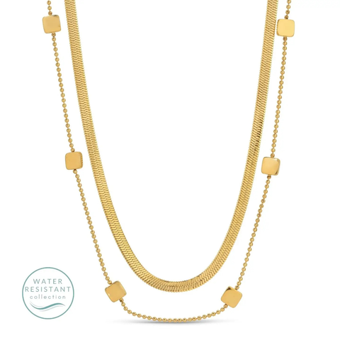 Double Layer Water Necklace