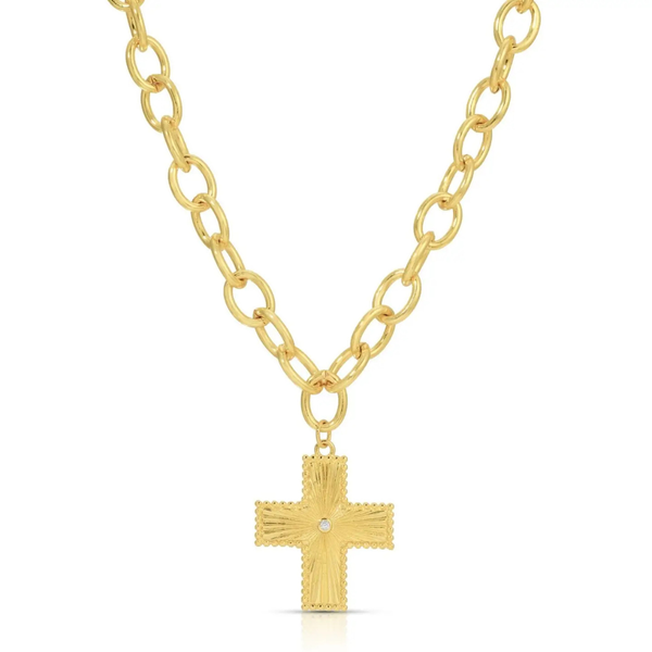Cross Statement Necklace