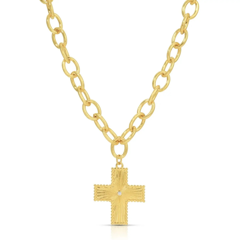 Cross Statement Necklace