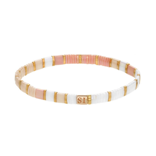 Miyuki Tila Stretch Bracelet