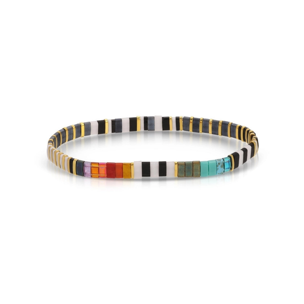 Miyuki Tila Stretch Bracelet