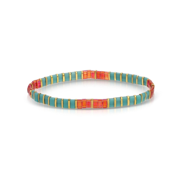 Miyuki Tila Stretch Bracelet