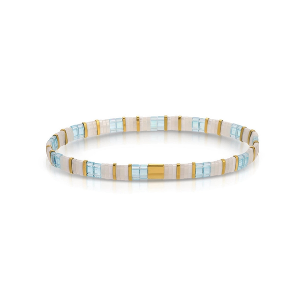 Miyuki Tila Stretch Bracelet