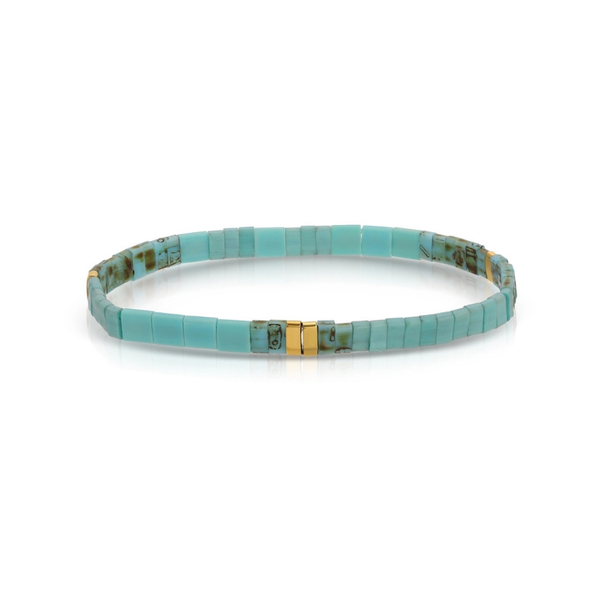 Miyuki Tila Stretch Bracelet