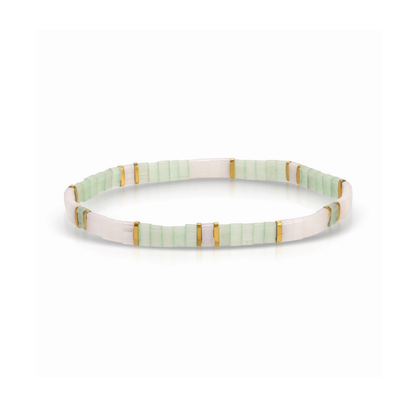 Miyuki Tila Stretch Bracelet