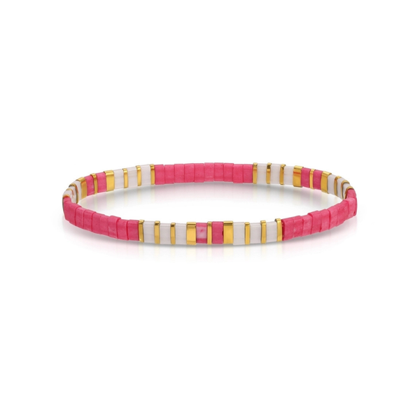 Miyuki Tila Stretch Bracelet