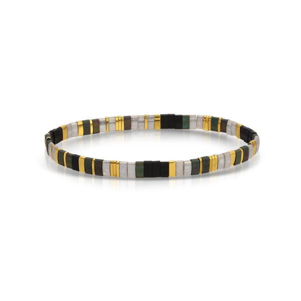 Miyuki Tila Stretch Bracelet