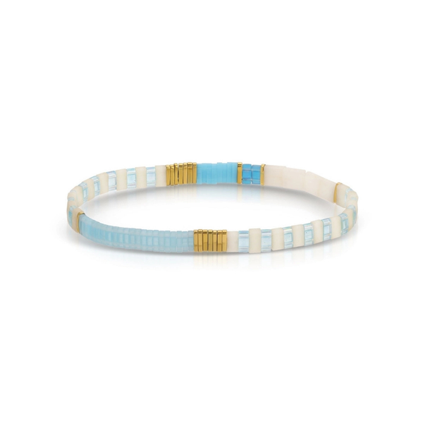 Miyuki Tila Stretch Bracelet