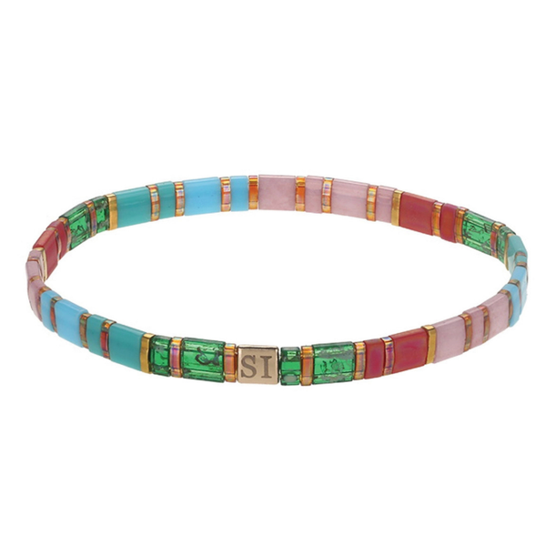 Miyuki Tila Stretch Bracelet