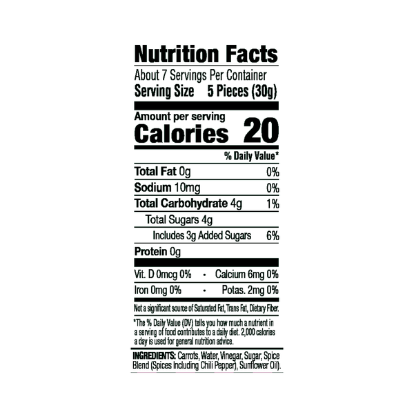 Tillen Farms by Stonewall Kitchen Pickled Crunchy Carrots