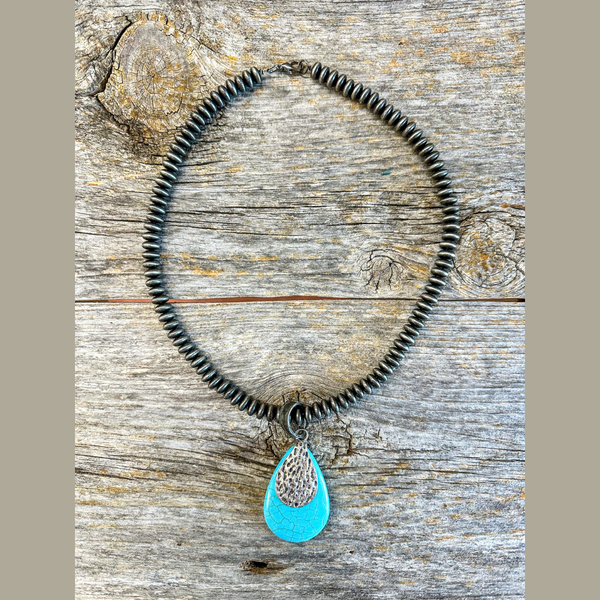 Teardrop Pendant Necklace
