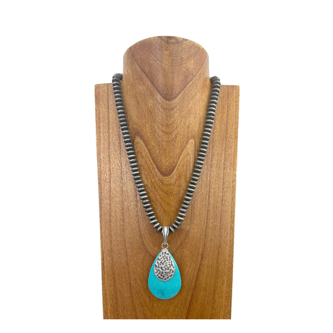 Teardrop Pendant Necklace