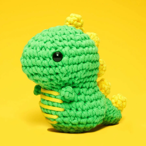 The Woobles - Fred the Dinosaur Beginner Crochet Kit