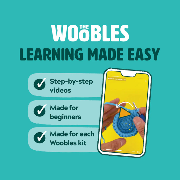 The Woobles - Pierre the Penguin Crochet Kit