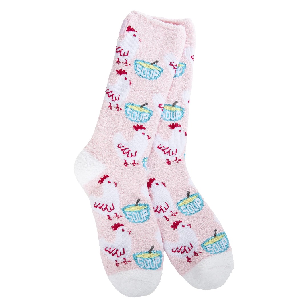 Cozy Collection: Women's Chicken Soup Crew Sock