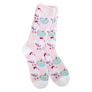 Cozy Collection: Women's Chicken Soup Crew Sock