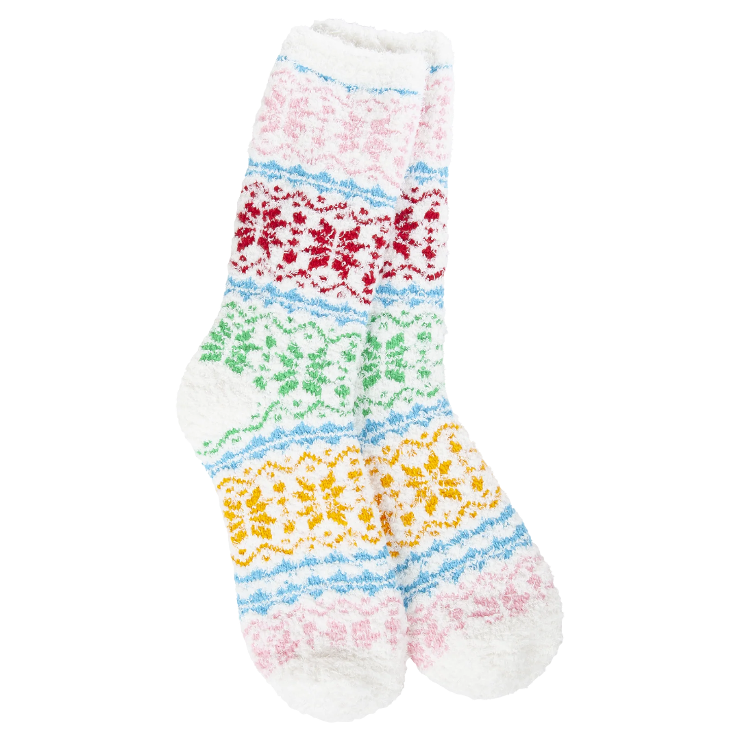 Cozy Collection: Fair Isle Crew Sock