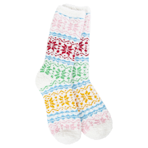 Cozy Collection: Fair Isle Crew Sock