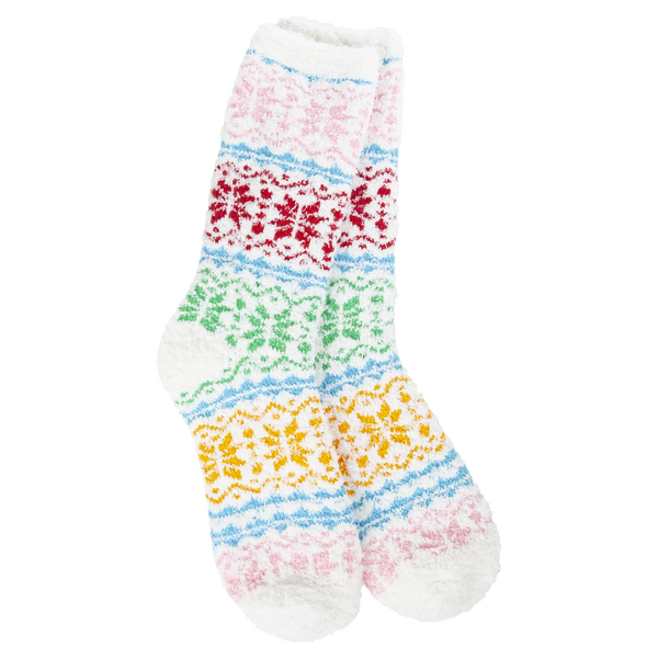 Cozy Collection: Fair Isle Crew Sock