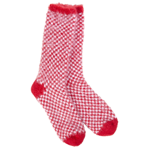 Weekend Collection: Holiday Check Crew Socks