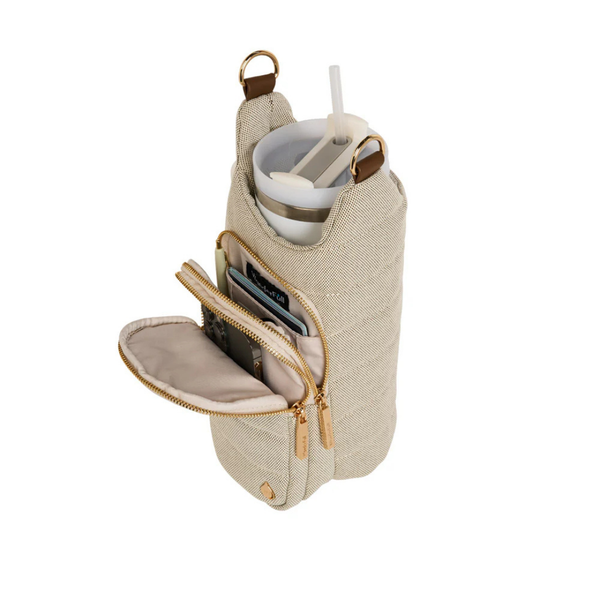 Dark Oatmeal Canvas HydroBag Handle