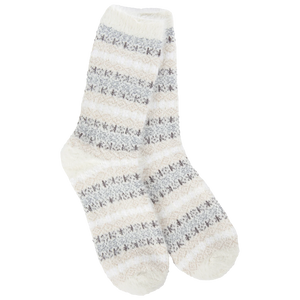 Weekend Collection: Holiday Feather Stripe Crew Sock