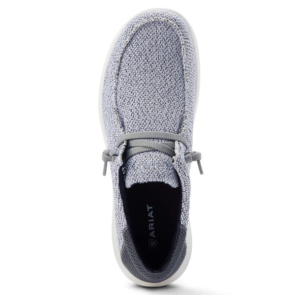 Ariat Hilo Distressed White/Dark Grey Slip-On Shoes