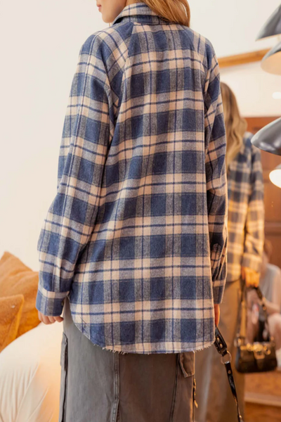 Hometown Oversized Flannel Shacket