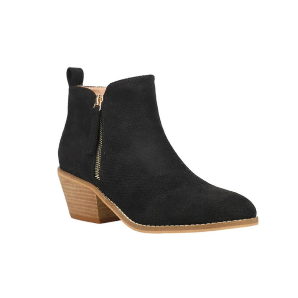 Spooktacular Suede Pull-On Bootie