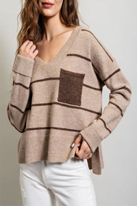 Talk About Forever Striped Sweater Top