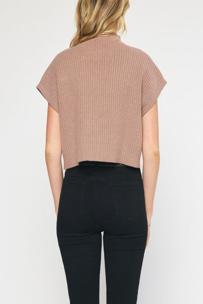 Fool For Love Ribbed Knit Top