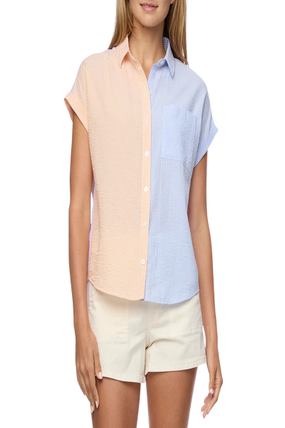 Ramona Seersucker Dolman Shirt
