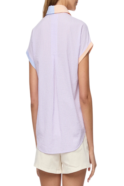Ramona Seersucker Dolman Shirt
