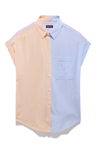 Ramona Seersucker Dolman Shirt