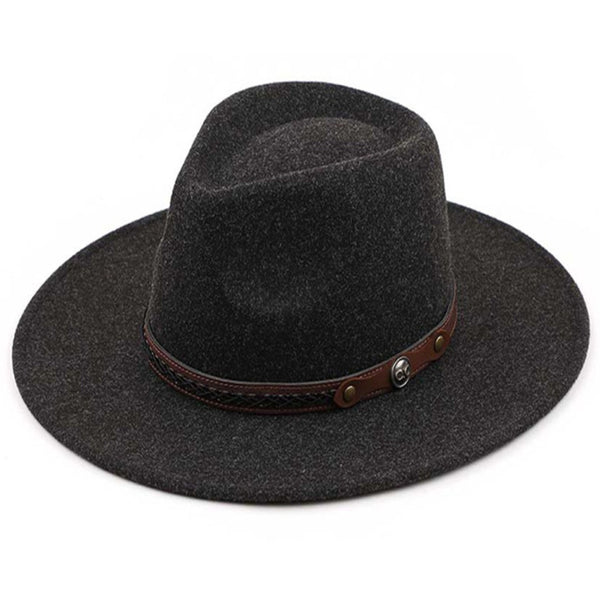 C.C Panama Wide Brim Felt Hat