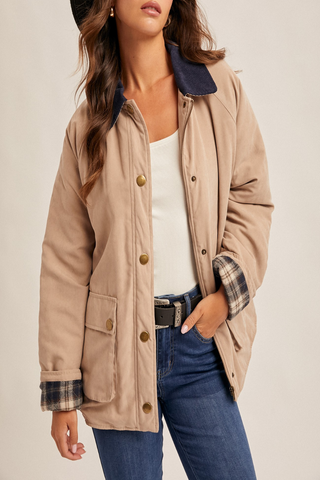 Autumn Letters Fisherman Jacket