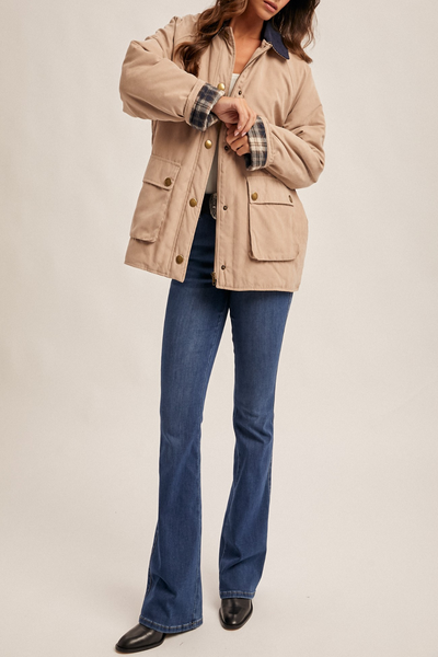 Autumn Letters Fisherman Jacket