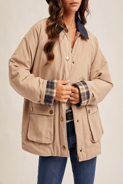 Autumn Letters Fisherman Jacket